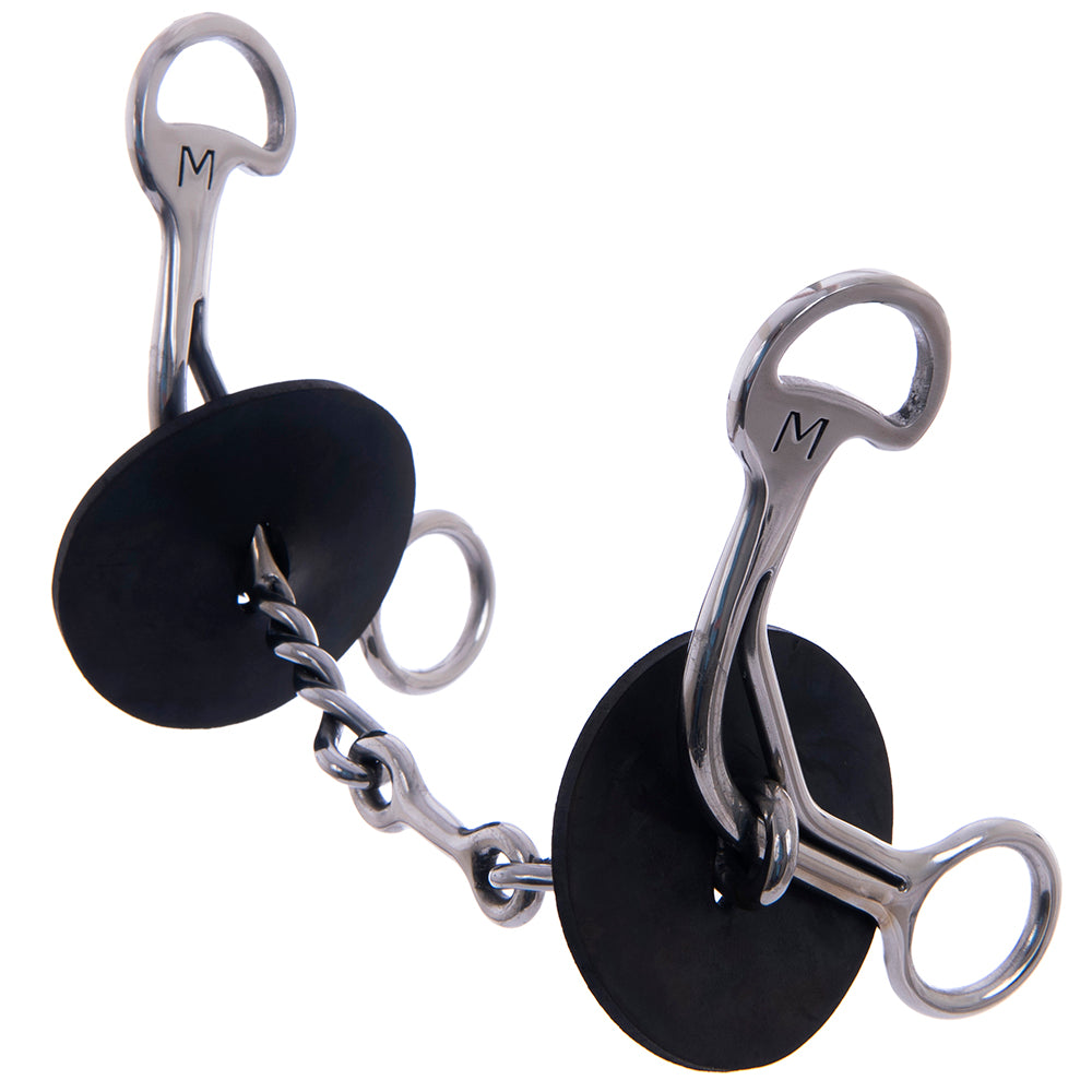 Merrill Bits Short Gag 3 Piece Twisted Wire Mouthpiece