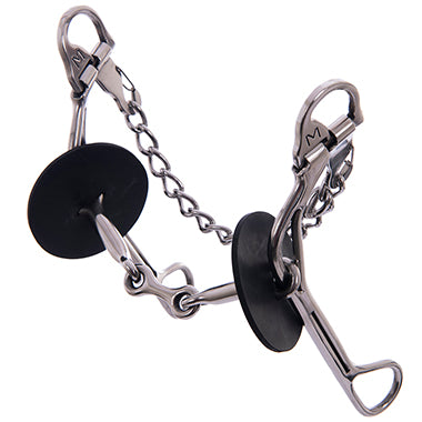 Merrill Bits Swing Top Long Gag Smooth 3 Piece Mouthpiece